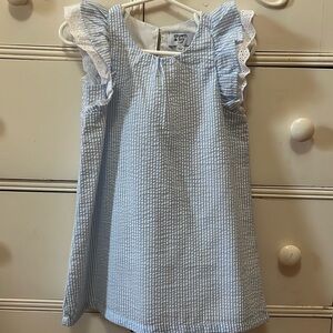 Seersucker Shift Dress